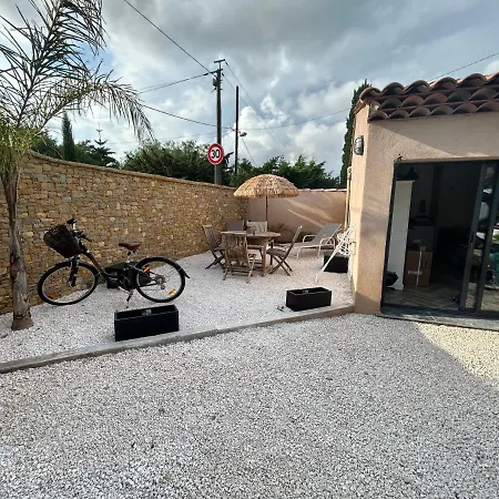 Charmant Studio Dans Villa - Jardin Privatif . La Seyne-sur-Mer Exterior photo